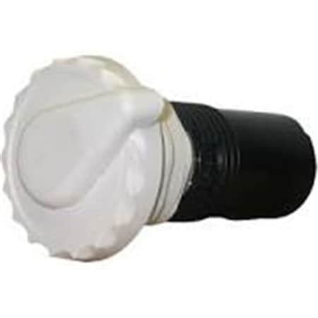 Gecko Alliance Gecko Alliance 660-3560 1 in. Top-Access Air Control Scalloped Style White WW6603560B